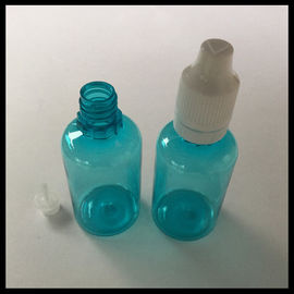 China Streicheln Sie Flüssigkeits-Flaschen der Tropfflasche-30ml blaue leere E Plastik-Ejuice der Flaschen- fournisseur