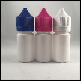 China Melken Sie die weiße Flasche des Einhorn-30ml, die für elektronische Zigaretten-Flüssigkeit ungiftig ist fournisseur
