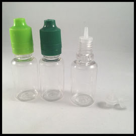 China Kleine Plastik-HAUSTIER E flüssige Flaschen, transparente pharmazeutische Ohr-Tropfflasche fournisseur
