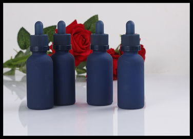 China Kindersichere Kappen-Aromatherapie-Glasflaschen, blaue Glasflaschen 30ml für ätherische Öle fournisseur
