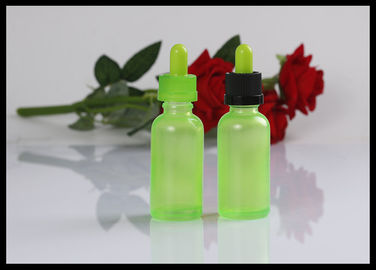 China Cig 30ml 1oz E des flüssigen Glastropfflasche Flaschen-ätherischen Öls hellgrün fournisseur