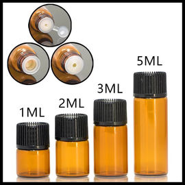 China Miniglasflaschen-normale Kappe des größen-ätherischen Öls für Serum/Parfüm 1ml 2ml 3ml 5ml fournisseur