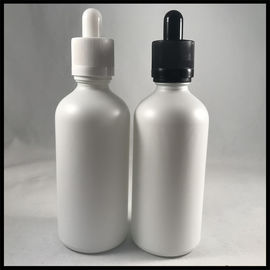 China Des flüssiger Tropfenzähler-leere ätherischen Öls E Kapazität des Flaschen-weiße Mattglas-100ml fournisseur