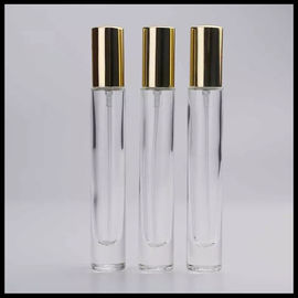 China Materielle Parfüm-GlasSprühflaschen, kleine leere Sprühflasche-runde lange Form fournisseur