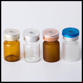 China Medizinische Phiolen der Flüssigkeits-5ml leeren Make-upbehälter mit Gummistopfen-leichtem Schlag weg von der Kappe fournisseur