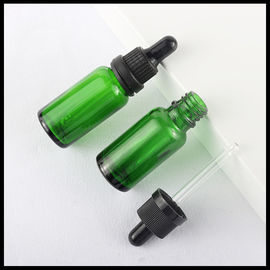 China Grüne des ätherischen Öls Zustimmung des Glasflaschen-kosmetische Tropfenzähler-Behälter-30ml TUV fournisseur
