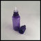 Purpur 20-ml-Plastiktropfflaschen, Gesundheit und Sicherheit HAUSTIER Ejuice-Öl-Tropfflasche fournisseur