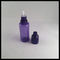 Purpur 20-ml-Plastiktropfflaschen, Gesundheit und Sicherheit HAUSTIER Ejuice-Öl-Tropfflasche fournisseur