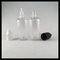 Klare kosmetische PlastikTropfflaschen 50ml, medizinische Verpackungs-Plastikaugen-Tropfflaschen fournisseur