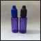 Purpurrote HAUSTIER E flüssige Flaschen, HAUSTIER Squeezable Plastikkapazität Tropfflasche-15ml fournisseur