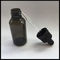 Schwarze leere Plastiktropfflaschen, medizinischer Grad-Plastikaugen-Tropfflaschen fournisseur