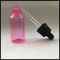 Rosa Haustier-Plastikpipette füllt 30ml für kosmetische Verpackungs-ausgezeichnete niedrige Temperatur-Leistung ab fournisseur