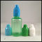 Plastik des Grün-30ml füllt HAUSTIER Tropfflasche-Saft-Öl-Flaschen mit kindersicherer Besetzer-Kappe ab fournisseur