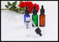 Öl-Flaschen-Kosmetik-Flasche des Klarglas-30ml der Tropfflasche-E flüssige fournisseur