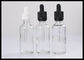 Glasflaschen des kindersicheren Kappen-ätherischen Öls, kleine Glasflaschen für ätherische Öle fournisseur
