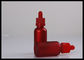 Miniglasflaschen-Rot bereifte Siebdruck Logol des ätherischen Öls kindersichere Kappen fournisseur