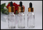 Transparente Glasflaschen-chemische Stabilitäts-Gesundheit/Sicherheit des ätherischen Öls fournisseur