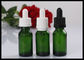 Glastropfflasche des bernsteinfarbigen ätherischen Öls für kosmetischen sauren niedrigen Widerstand Pacakge fournisseur