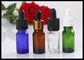 Parfümieren Sie besonders angefertigte Logo-Drucken des ätherischen Öls das Glasbernsteinfarbige der Tropfflasche-10ml fournisseur