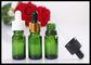Hohe grüne kleine Glastropfflaschen des Standard-10ml für ätherische Öle fournisseur