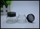 Klarglas-kosmetische Cremetiegel-Behälter 30g 50g fournisseur