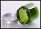 Grüne leere Kapazität der Gesichts-Cremetiegel-50G, kosmetische Plastikbehälter mit Deckeln fournisseur