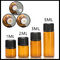 Miniglasflaschen-normale Kappe des größen-ätherischen Öls für Serum/Parfüm 1ml 2ml 3ml 5ml fournisseur