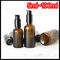TROPFFLASCHE-Schwarz-Pumpe des Brown-Farbätherischen öls Glasfür kosmetische Lotion fournisseur