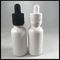 Melken Sie Zigaretten-Flüssigkeits-Behälter des weißen ätherischen Öls 30ml Glasder tropfflasche-E fournisseur