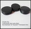 Cremetiegel-kosmetischer Verpackenaluminiumbehälter des Schwarz-30g mit Schrauben-Deckeln fournisseur