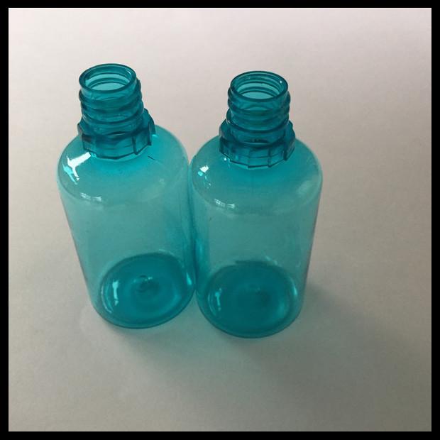 Streicheln Sie Flüssigkeits-Flaschen der Tropfflasche-30ml blaue leere E Plastik-Ejuice der Flaschen-