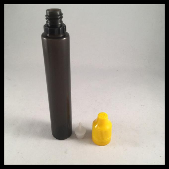 Schwarze transparente PET Plastik-Flaschen-chemische Stabilität Einhorn-30ml umweltfreundlich