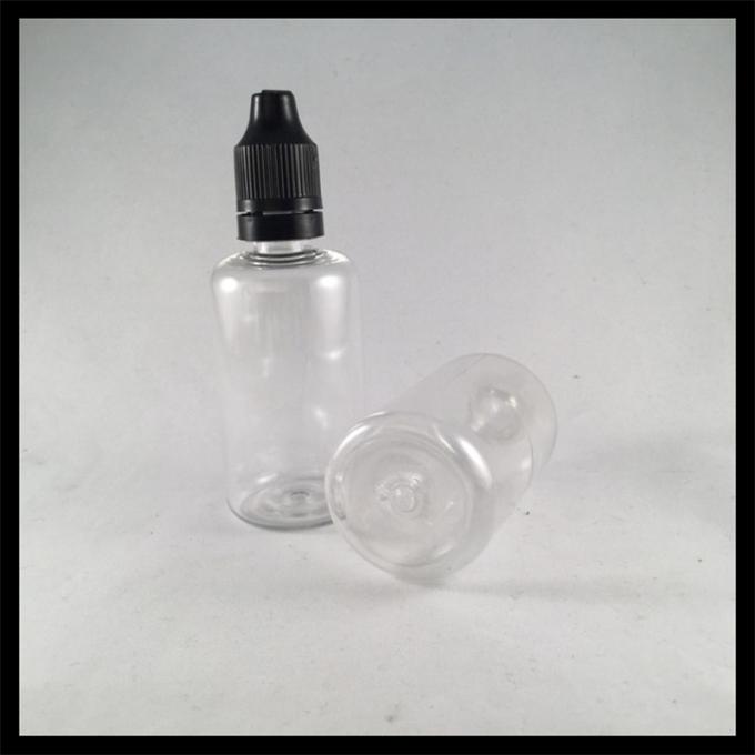 Klare kosmetische PlastikTropfflaschen 50ml, medizinische Verpackungs-Plastikaugen-Tropfflaschen