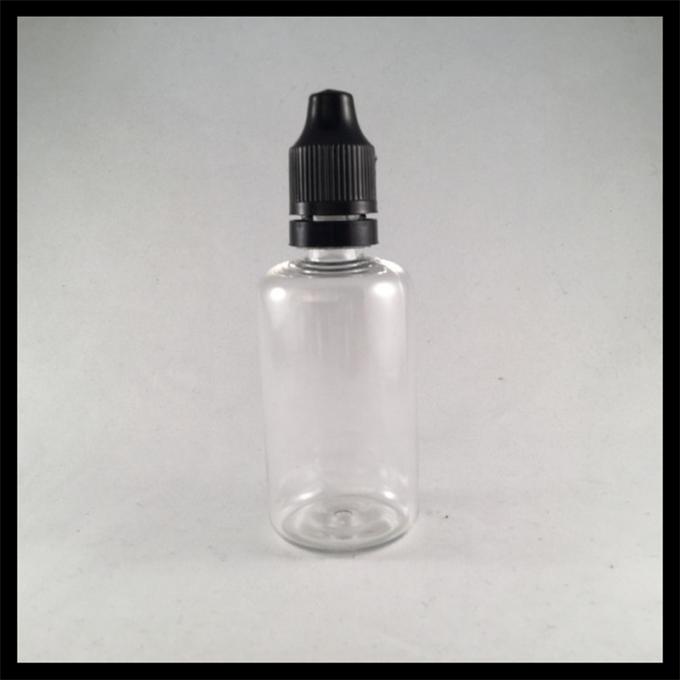 Klare kosmetische PlastikTropfflaschen 50ml, medizinische Verpackungs-Plastikaugen-Tropfflaschen