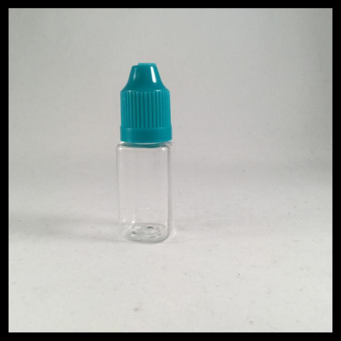 Klarer Plastik-Siebdruck-saurer niedriger Widerstand HAUSTIER Tropfflasche-10ml