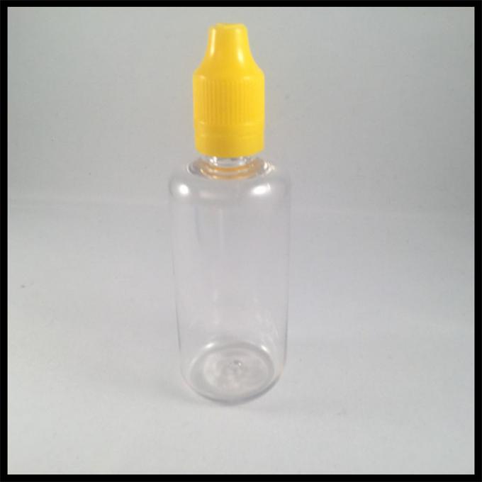 Leeren Sie lange flüssige chemische Stabilitäts-Gesundheit und Sicherheit HAUSTIER Tropfflasche-60ml E
