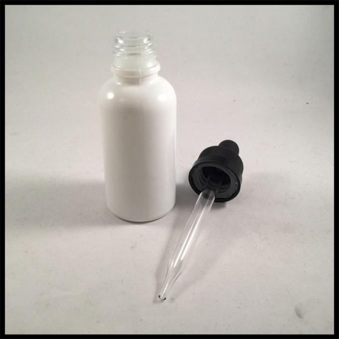 Melken Sie weiße Flüssigkeits-Flasche Zigarette der Tropfflaschen des ätherischen Öls 30ml E