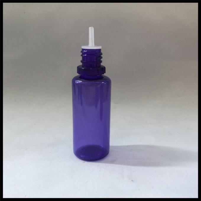Purpurrote HAUSTIER E flüssige Flaschen, HAUSTIER Squeezable Plastikkapazität Tropfflasche-15ml