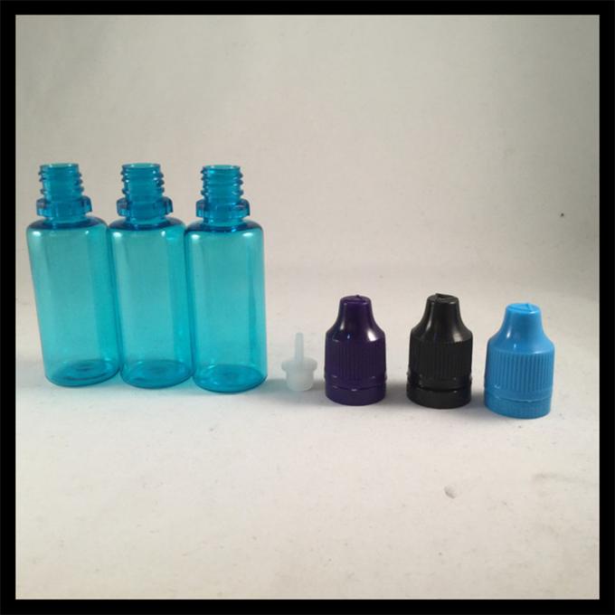 Blaue Plastik-20ml HAUSTIER Tropfflaschen mit kindersicherem Besetzer bedecken ungiftiges mit einer Kappe