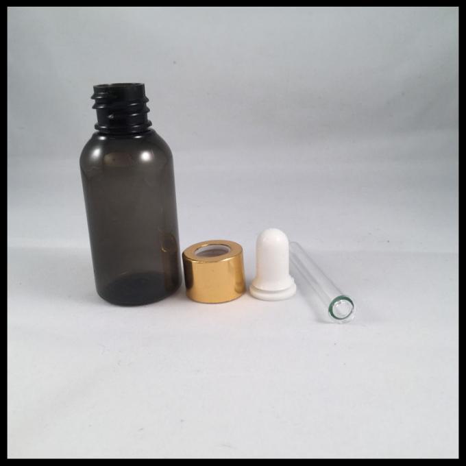 30ml leeren Plastikpipetten-Flaschen-Goldkappen-Chemikalien-Stabilität