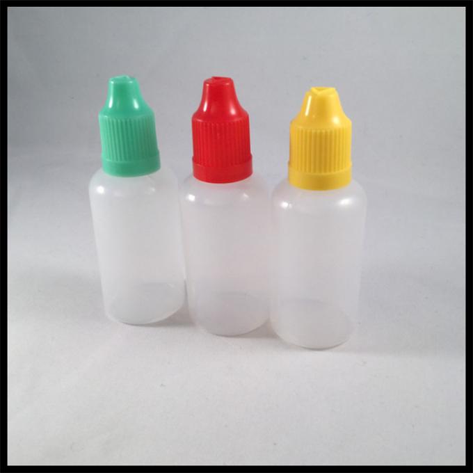 kindersicheres LDPE der Tropfflasche-30ml, flüssige kleine Plastikmassentropfflaschen