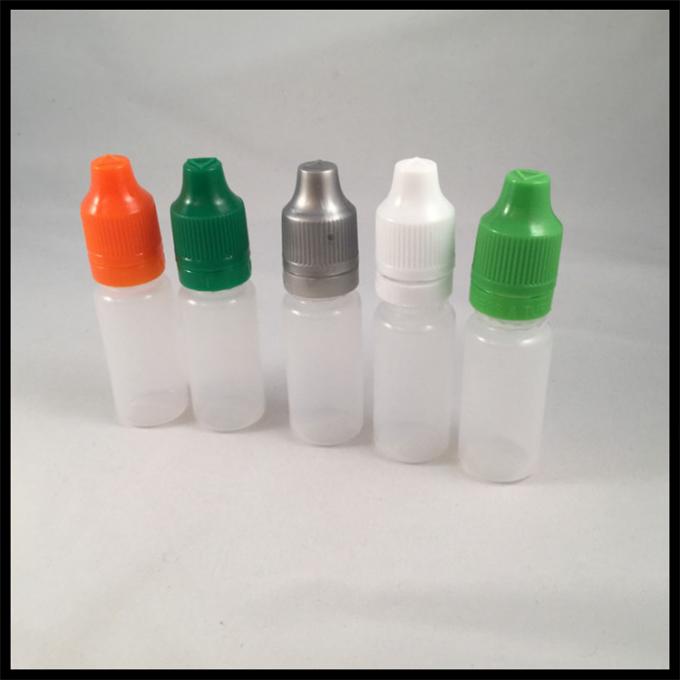 10ml kindersichere Tropfflaschen, Saft-Flüssigkeits-Tropfflasche des Nahrungsmittelgrad-E