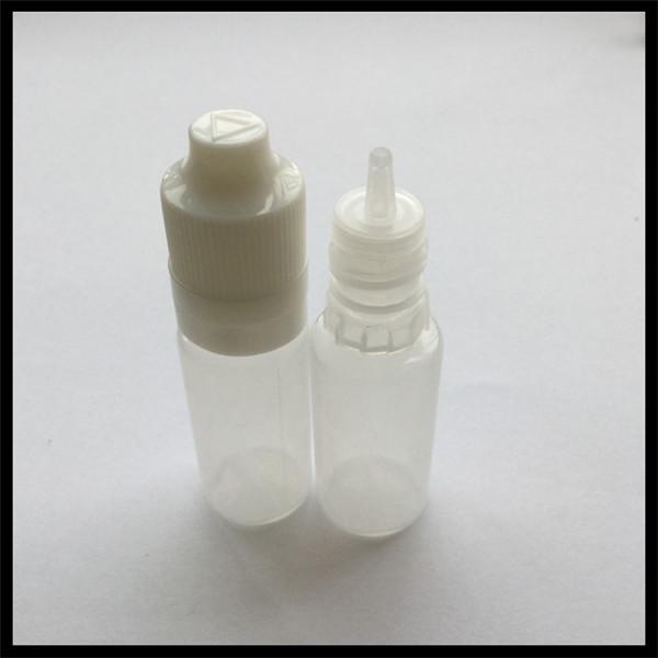 Pharmazeutische Grad LDPE-Tropfflaschen 10ml mit Spitzen-Gewohnheits-Etikettendruck