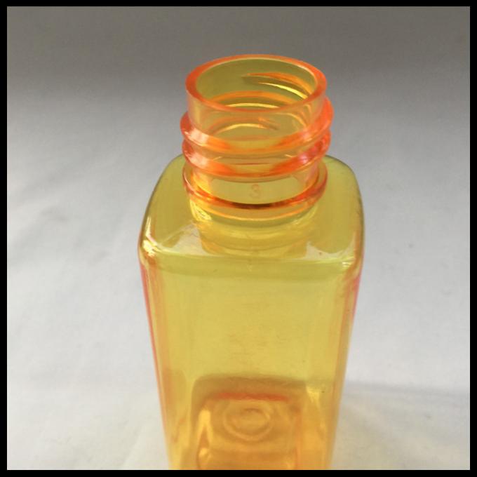 Quadratische Glastropfflaschen für kosmetisches Packi, kundenspezifische Plastiktropfflaschen