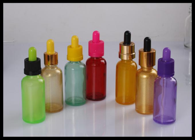 Dunkles Glas-Tropfflaschen der Gewohnheits-30ml für die Kosmetik, die medizinischen Grad verpackt