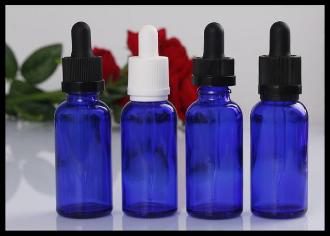 Blaue Garomatherapy-Öl-Flaschen 30ml, pharmazeutische leere Flaschen des ätherischen Öls