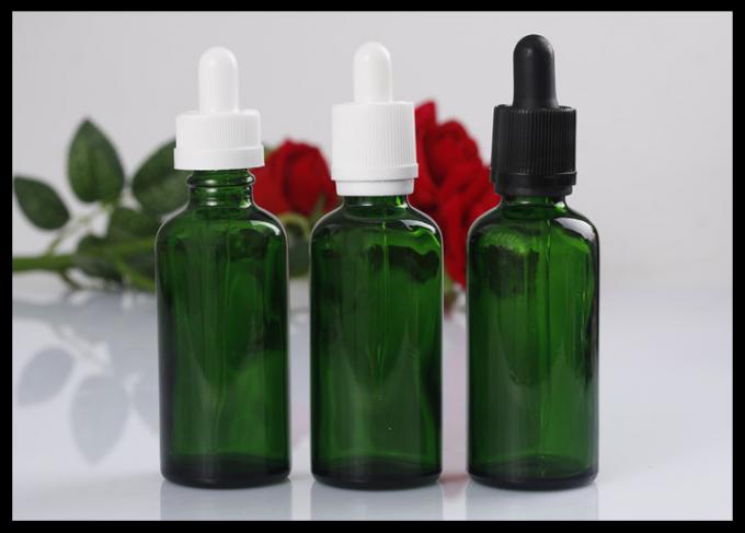 grüne Flaschen-kosmetische flüssige Flasche des ätherischen Öls der Glasflaschen-30ml