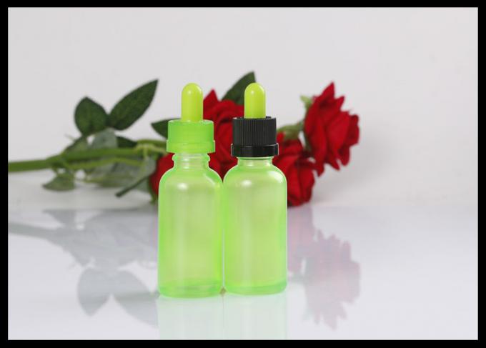 Cig 30ml 1oz E des flüssigen Glastropfflasche Flaschen-ätherischen Öls hellgrün