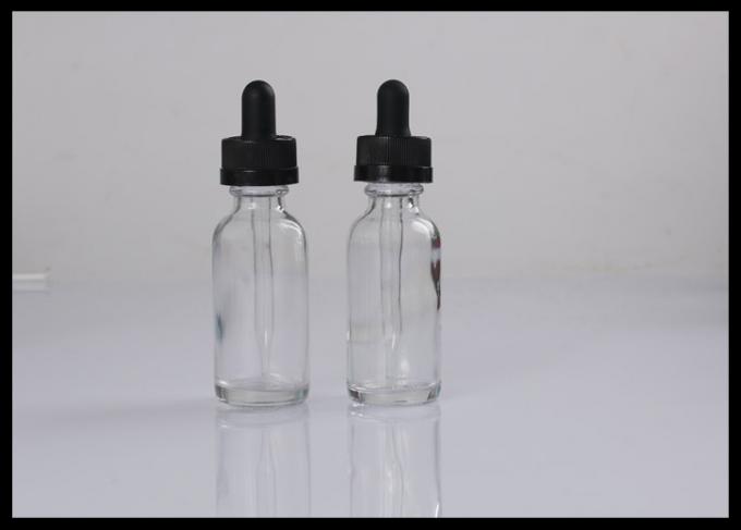 Glasflaschen 30ml des dauerhaften klaren ätherischen Öls nachfüllbar für flüssige Würze