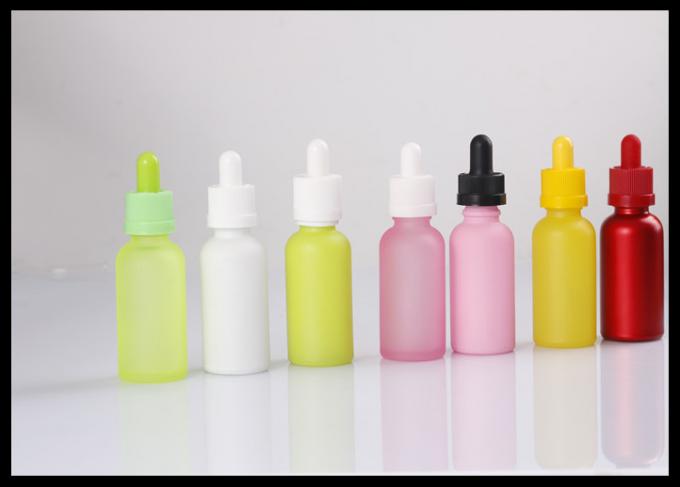 Rosa Glasflaschen-kundengebundene Größe des Parfüm-ätherischen Öls mit kindersicherer Kappe